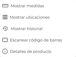 Panel permisos de inventario